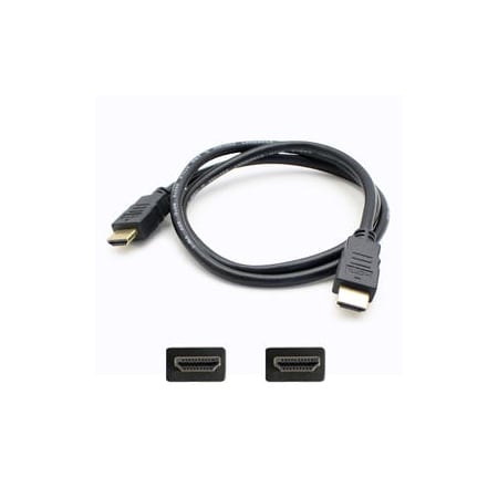 Add-On Addon 7.62M (25.0Ft) Hdmi Male To Male Black Cable HDMIHSMM25